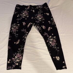 Torrid Floral Black Women's Leggings